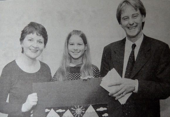 Kilmac's Katie Stack wins yet another art competition! 1999 Bray People