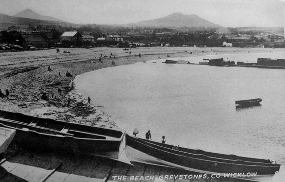 The Beach, Greystones Postcard 79BC