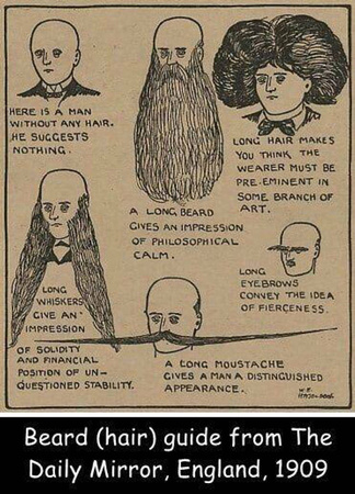 beards and hair guide daily mirror 1909 haircut hairstyles