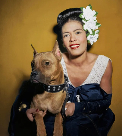 Billie Holiday Mister Pooch Dog 1947 pets jazz singers voice vocal icon