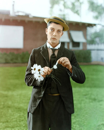 Buster Keaton comedy film classic Hollywood gottfried 1920s single valentine's flowers love