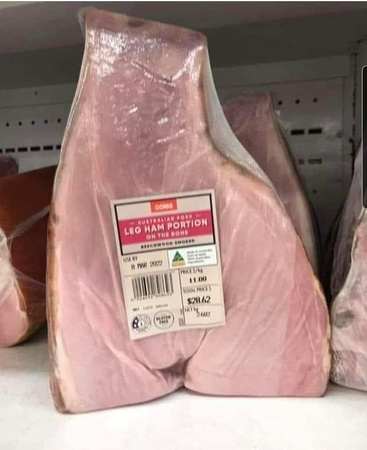 butchers meat vagina sexy curvy lonely innuendo joke