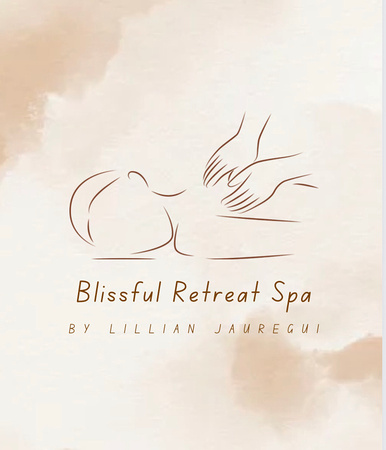 Lillian Jauregui Blissful Retreat Spa OCT23 logo