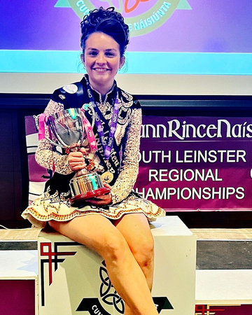 Scoil Rince Fainne Leinster Championship NOV23 Alex O'Brien Delgany U19 Ard Ghrad Award plus South Leinster Champ
