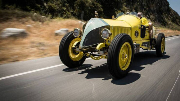 vintage car vehicles yellow sports racing