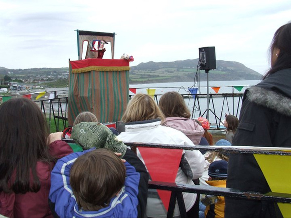 Puppet Show Greystones Harbour Arts Festival Pic John Gerrard