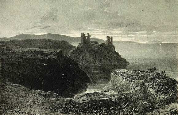 Black Castle 1830 by Robert Newenham