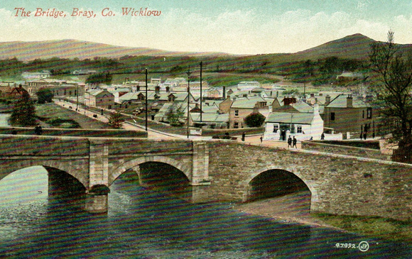 Bray Bridge & Little Bray postcard #3. Source ebay 16APR20