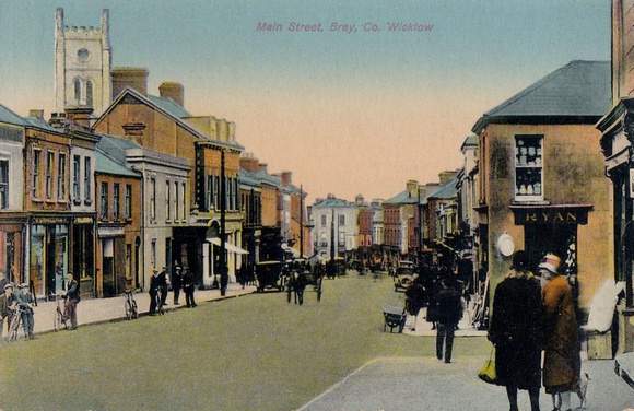 Bray Main Street postcard ebay 16APR20