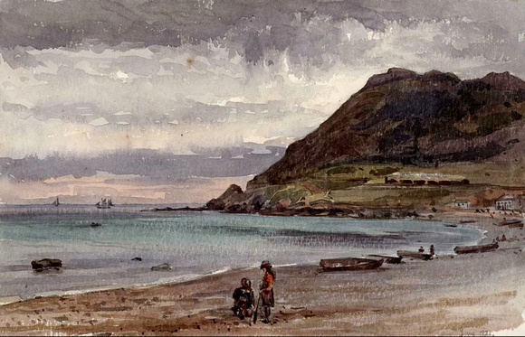 Bray Victorian Watercolour June 1881. Source ebay 16APR20