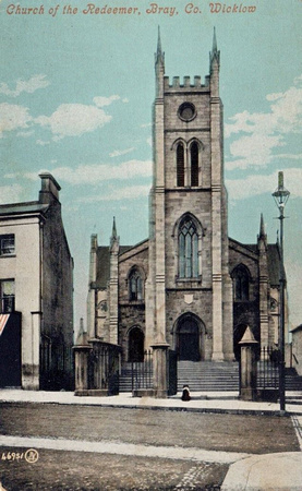 Church Of The Holy Redeemer antique postcard. Source ebay 16APR20