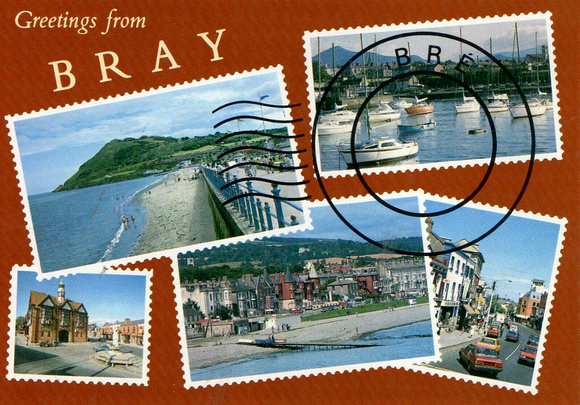 Greetings From Bray John Hinde postcard. Source ebay 16APR20