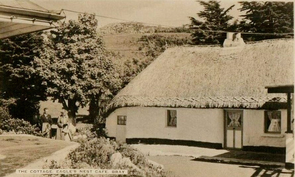 The Cottage, Eagle's Nest, Bray vintage postcard. Source ebay 16APR20