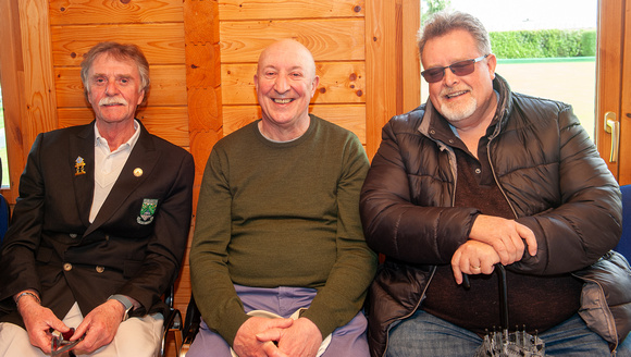 Greystones Bowling Club Unfurling The Flag SUN7APR24 1