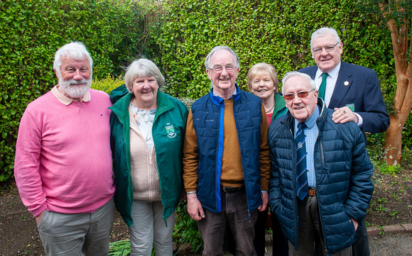 Greystones Bowling Club Unfurling The Flag SUN7APR24 12