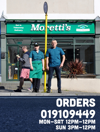 Moretti's Opening Hours Phone
