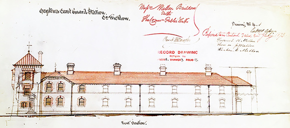 Architectural drawings of Greystones Coast Guard Station 1873 GARY PAINE 1FEB21 9