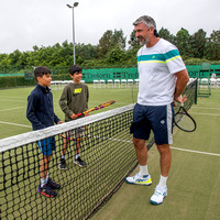 Goran Ivanisevic Greystones Lawn Tennis Club FRI21JUNE24 John McGowan 15