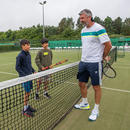 Goran Ivanisevic Greystones Lawn Tennis Club FRI21JUNE24 John McGowan 15