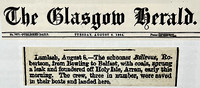 The Belle Vue Gary Paine 6AUG24 Photo No1 - Glasgow Herald 9 Aug 1864 report on sinking of Bellevue