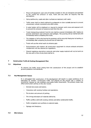 Struan Hill Construction Management Plan 12