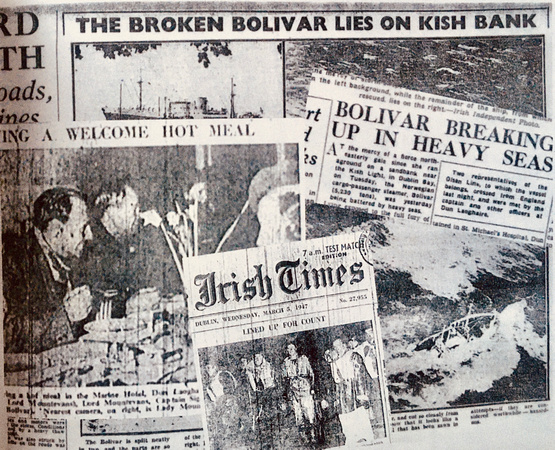 Photo No.1 - M.V. Bolivar press cuttings