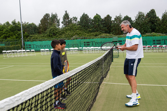 Goran Ivanisevic Greystones Lawn Tennis Club FRI21JUNE24 John McGowan 14