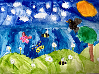 Hill Of Summer by Cillian Cassidy (8) Splash Of Colour 2022 Claire Cassidy