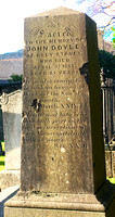 The Belle Vue Gary Paine 6AUG24 Photo No18 - John Doyle 1793-1855 tombstone in Delgany churchyard